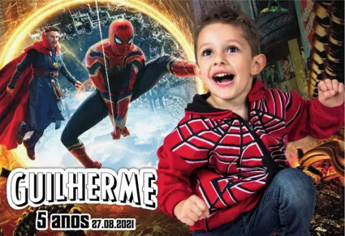 30 Foto Imã - Foto Lembrança - Homem Aranha