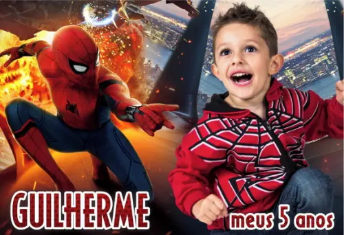 30 Foto Imã - Foto Lembrança - Homem Aranha