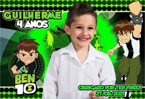30 Foto Imã - Foto Lembrança Ben 10