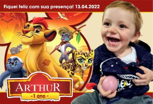 30 Foto Imã Personalizado - A Guarda do Leão
