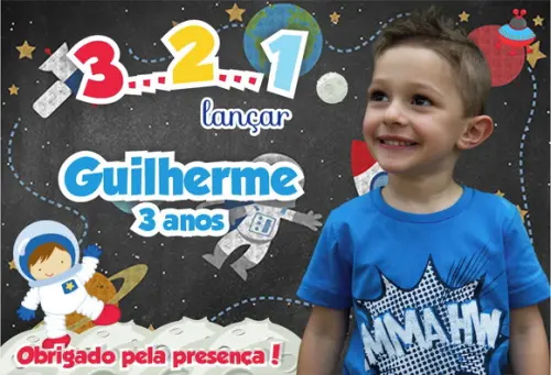 30 Foto Imã Personalizado 10x15 Lembranças Astronauta