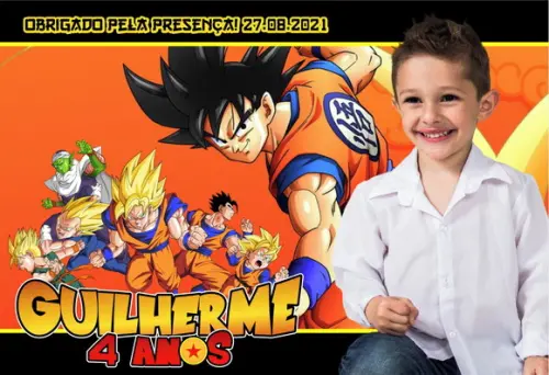 30 Foto Imã Personalizado Dragon Ball