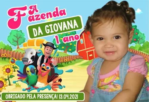 30 Foto Imã Personalizado Fazenda do Zenón