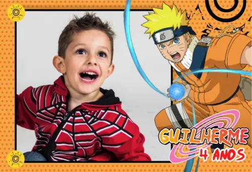 30 Foto Imã Personalizado Naruto