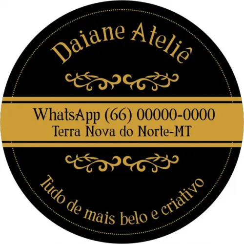 Adesivo Etiqueta Latinhas - 100 unidades