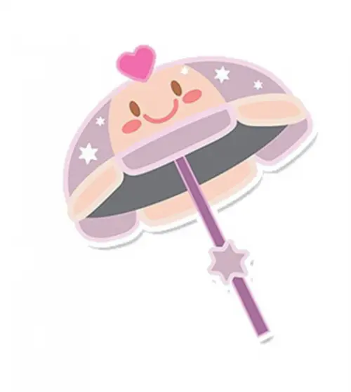 Apliques Chuva de Amor - 100 Unidades - 5cm