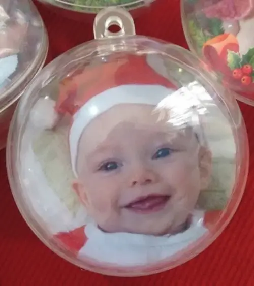 Bola De Natal - Acrílico Personalizada 100 Unidades
