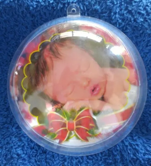 Bola De Natal - Acrílico Personalizada 37 Unidades