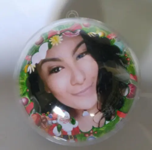 Bola De Natal - Acrílico Personalizada 60 Unidades