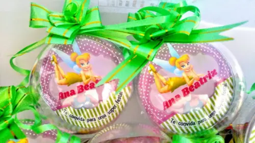 Convite Bola De Acrílico Personalizada 10 uni