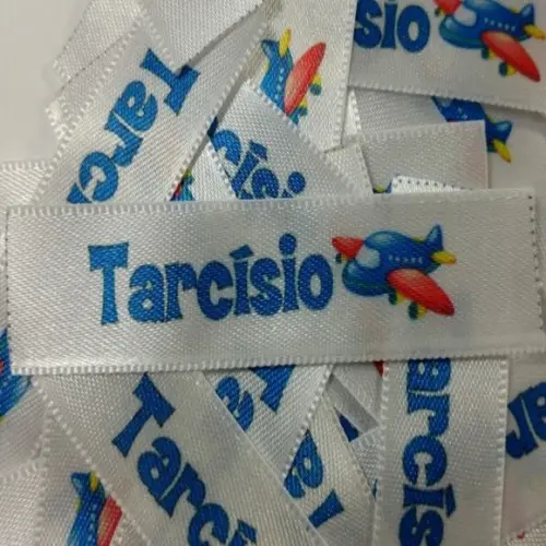 Etiquetas de Cetim Personalizadas 15mm ( 50 Unidades )