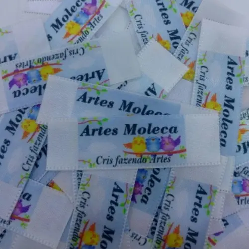 Etiquetas de Cetim Personalizadas 22mm ( 50 Unidades )