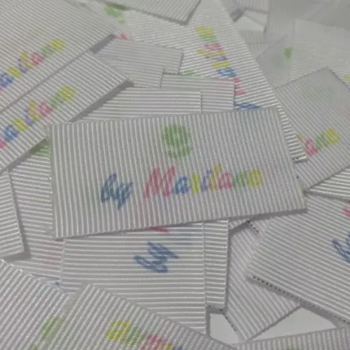 Etiquetas Gorgorão Personalizadas de 22mm ( 50 Unidades )