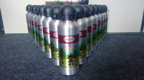 Garrafas De Alumínio (squeezes) Garrafas Personalizadas