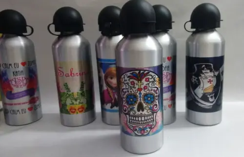 Garrafas De Alumínio (squeezes) Garrafas Personalizadas