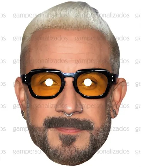 Máscara Personalizada Backstreet Boys com Furo
