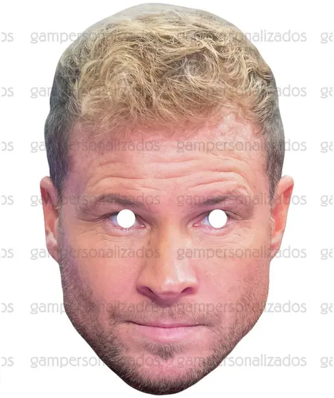 Máscara Personalizada Backstreet Boys com Furo