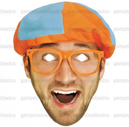 Máscara Personalizada Blippi