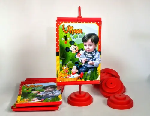 Mini Banner De Mesa - 5 Unidades R$ 6,10 Cada
