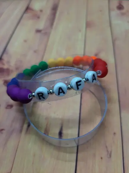 Pulseira Personalizada Com nome 7 Letras