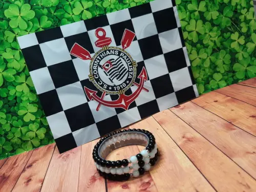 Pulseira Miçanga Porcelana Timão 3 Cores