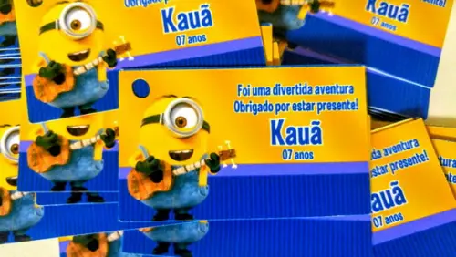 Tag de Agradecimento com ou sem Furo