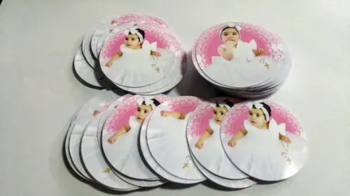 Toppers 3cm Para Doces - Kit Com 300