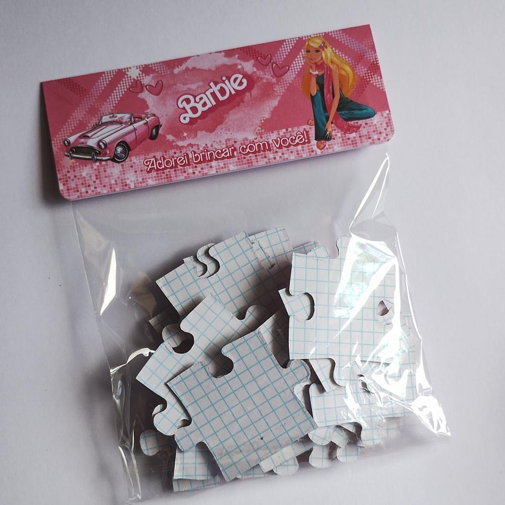 20 Quebra Cabeça Barbie Personalizado 10 x 15 cm