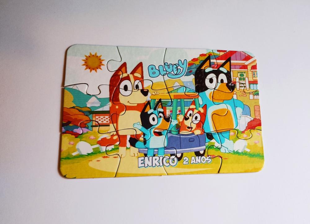 Fazendinha Quebra Cabeça Personalizado 10 x 15 cm