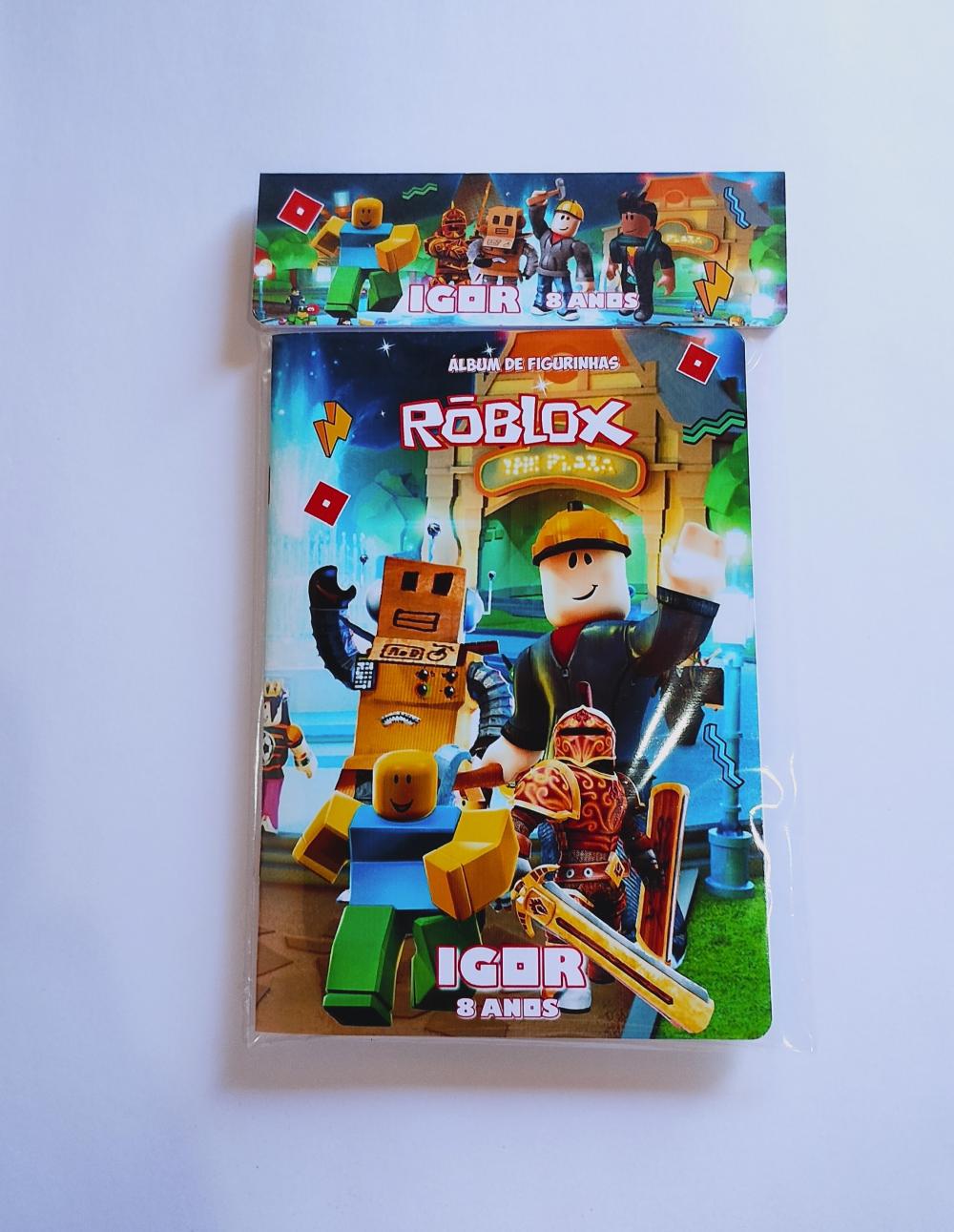 Roblox Álbum com Figurinhas Desenhos de Colorir