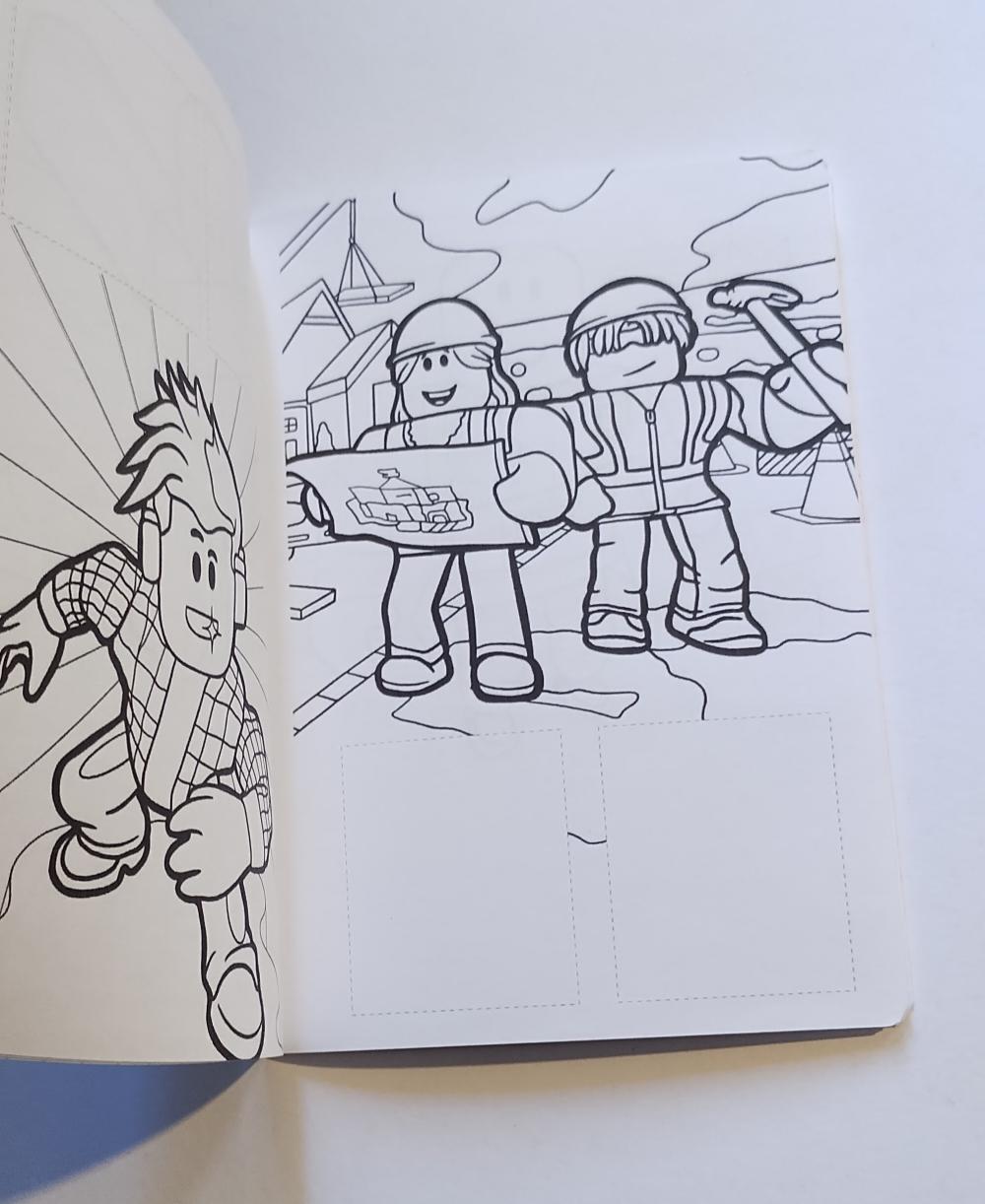 Roblox Álbum com Figurinhas Desenhos de Colorir