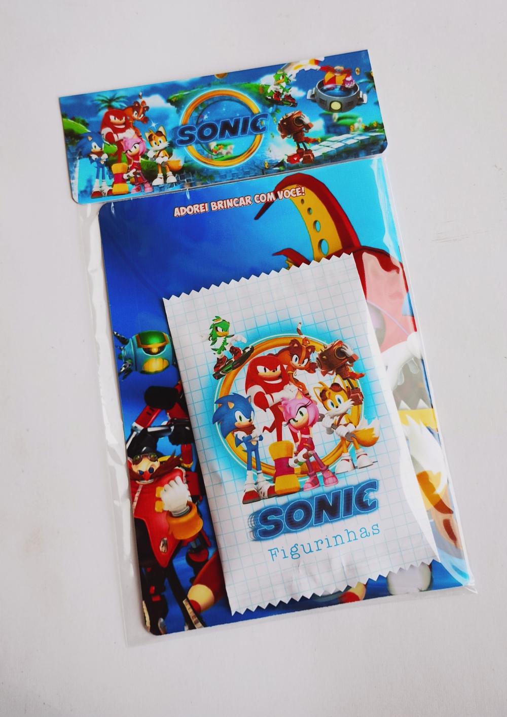 Álbum de Figurinhas e Desenhos para Colorir SONIC Vários temas