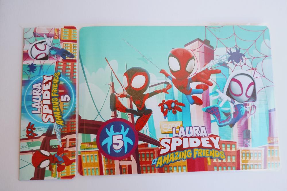 Spidey Jogo da Velha Personalizado + lousa mágica