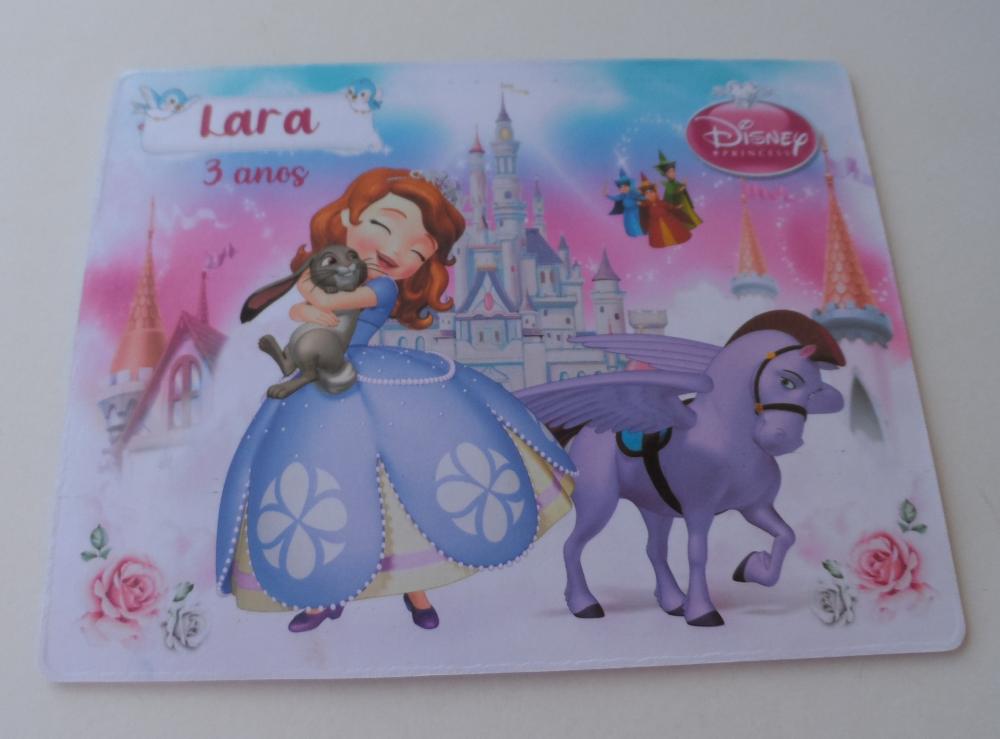 Princesa Sofia Jogo da Velha Personalizado + lousa mágica Prince