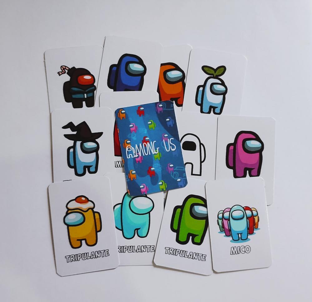 Among Us jogo da memória G personalizado  25 cartas
