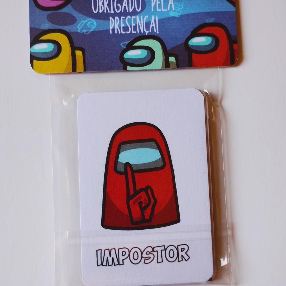 Among Us jogo da memória G personalizado  25 cartas