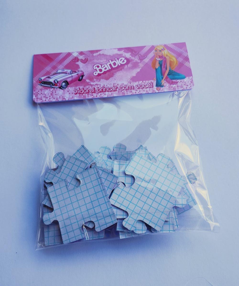 Confeitaria da Alice Quebra Cabeças Lembrancinha 20 x 30 cm