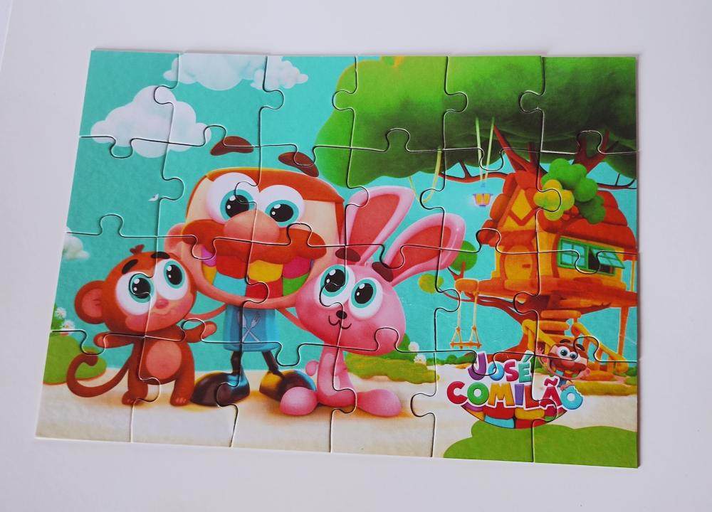 José Comilão Quebra Cabeças Lembrancinha festa infantil
