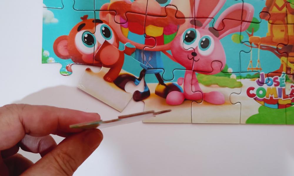 José Comilão Quebra Cabeças Lembrancinha festa infantil