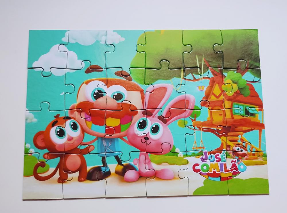 José Comilão Quebra Cabeças Lembrancinha festa infantil