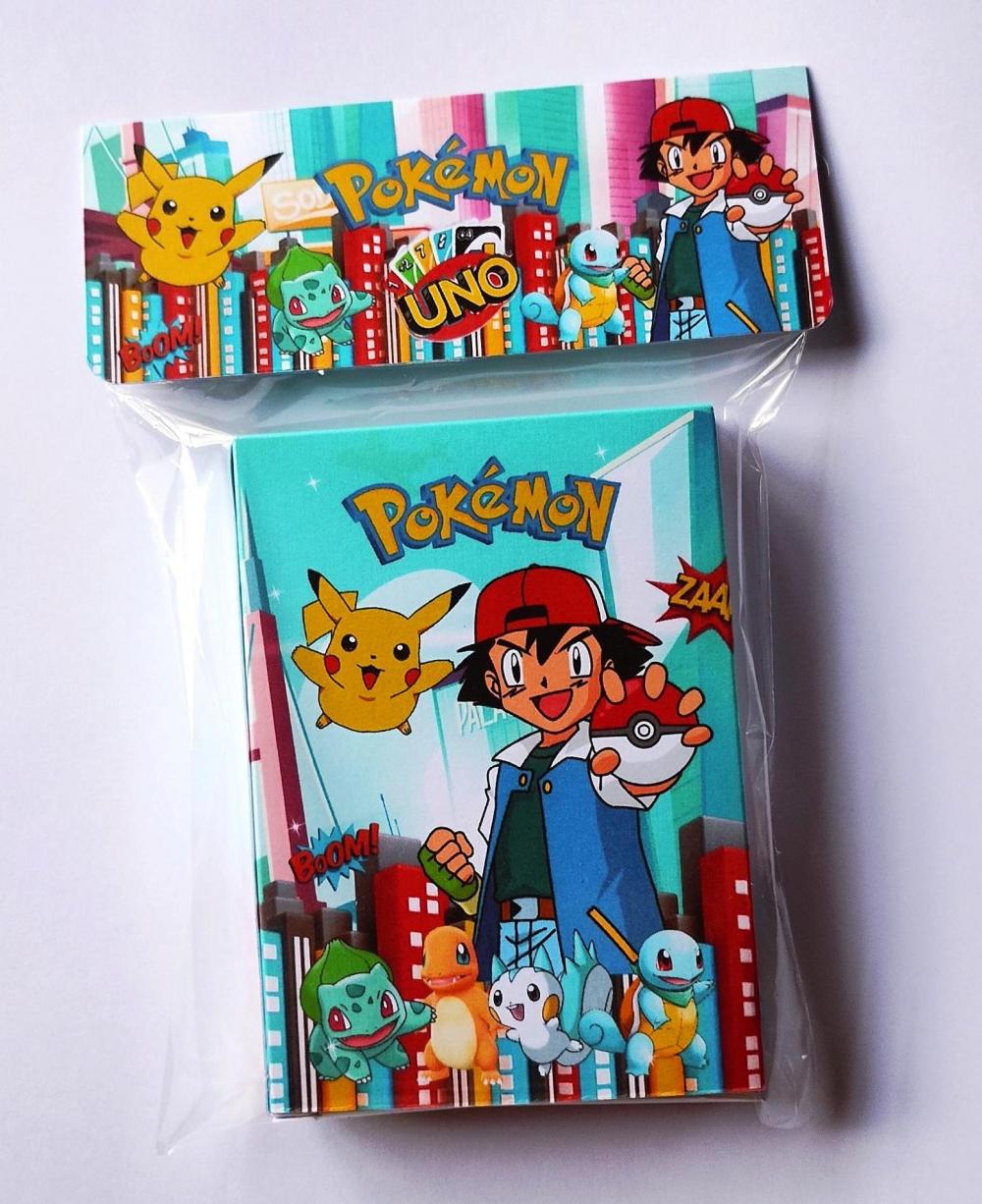 Jogo Uno Pokémon Pikachu  Lembrancinha festa infantil