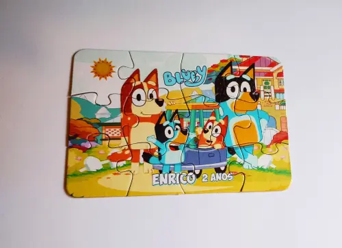 Sonic Quebra Cabeça Personalizado 10 x 15 cm