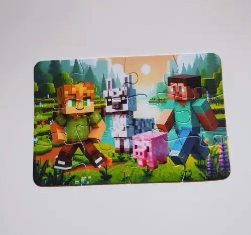 Casa mágica da Gabby Quebra Cabeça Personalizado 10 x 15 cm