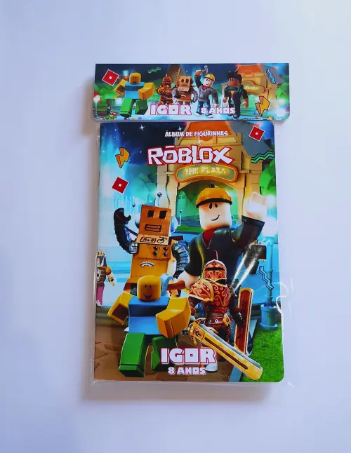 Roblox Álbum com Figurinhas Desenhos de Colorir