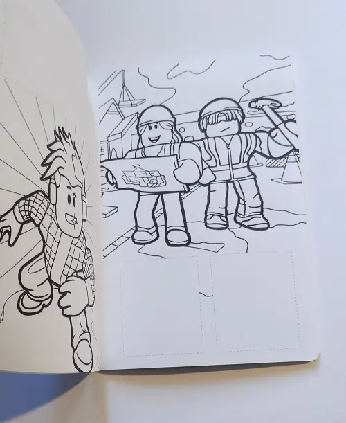 Roblox Álbum com Figurinhas Desenhos de Colorir