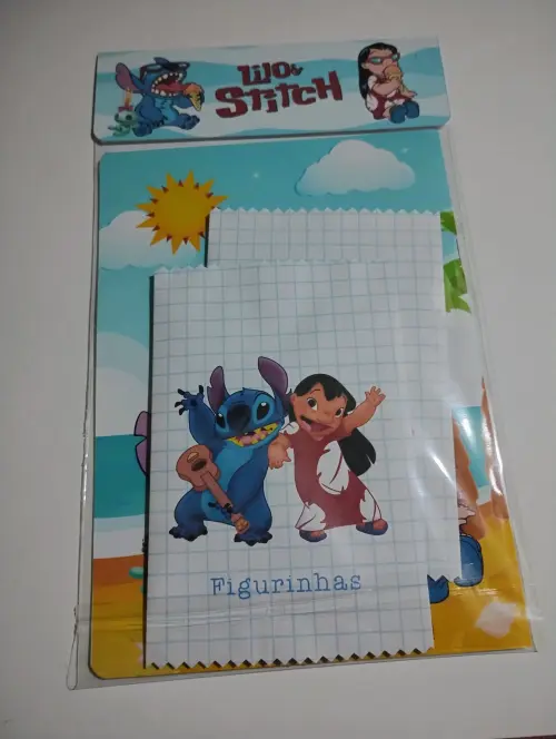 Álbum de Figurinhas e Desenhos para Colorir LILO & STITCH Vário