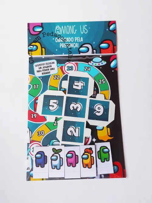 Jogos de Tabuleiro BOLOFOFOS 20 x 30 cm lembrancinha infantil