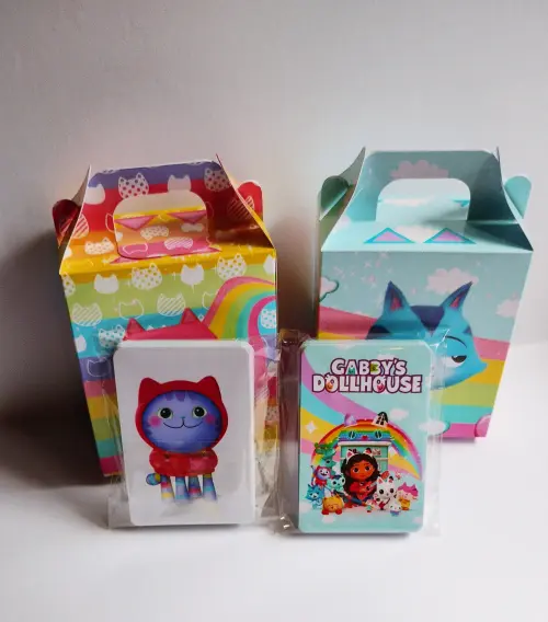 Casa Mágica da Gabby  jogo da memória  com maletinha personalizada