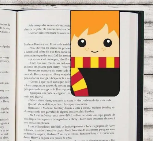 Harry Potter Marcador de Páginas Magnético Grifinória