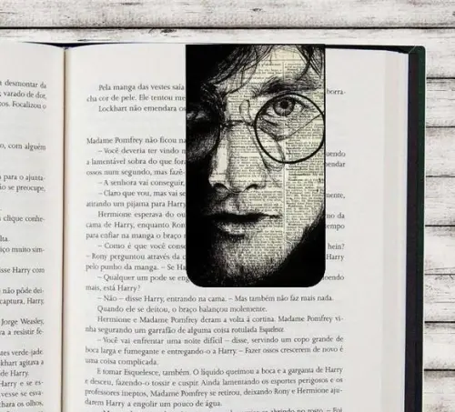 Harry Potter Marcador de Páginas Magnético Grifinória